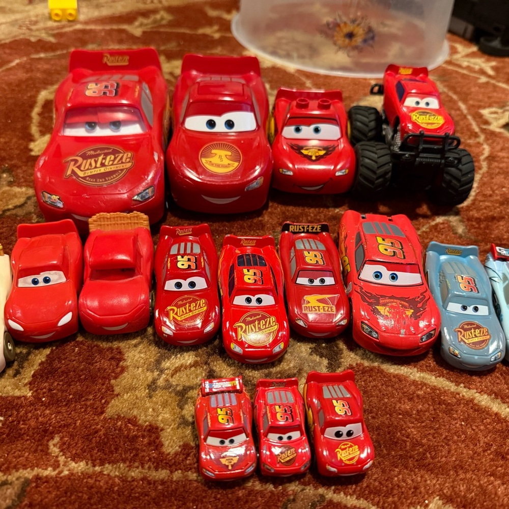 Red Racing Toy Car Collection - Picture 2 of 4